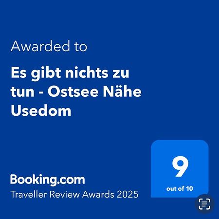 Es Gibt Nichts Zu Tun - Ostsee Naehe Usedom Spantekow Kültér fotó